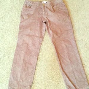 Size 0.5 brown Chico’s jeans